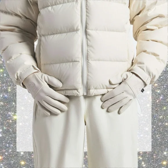 The North Face X SKIMS Gloves in Bone size M NWT! - Picture 4 of 4